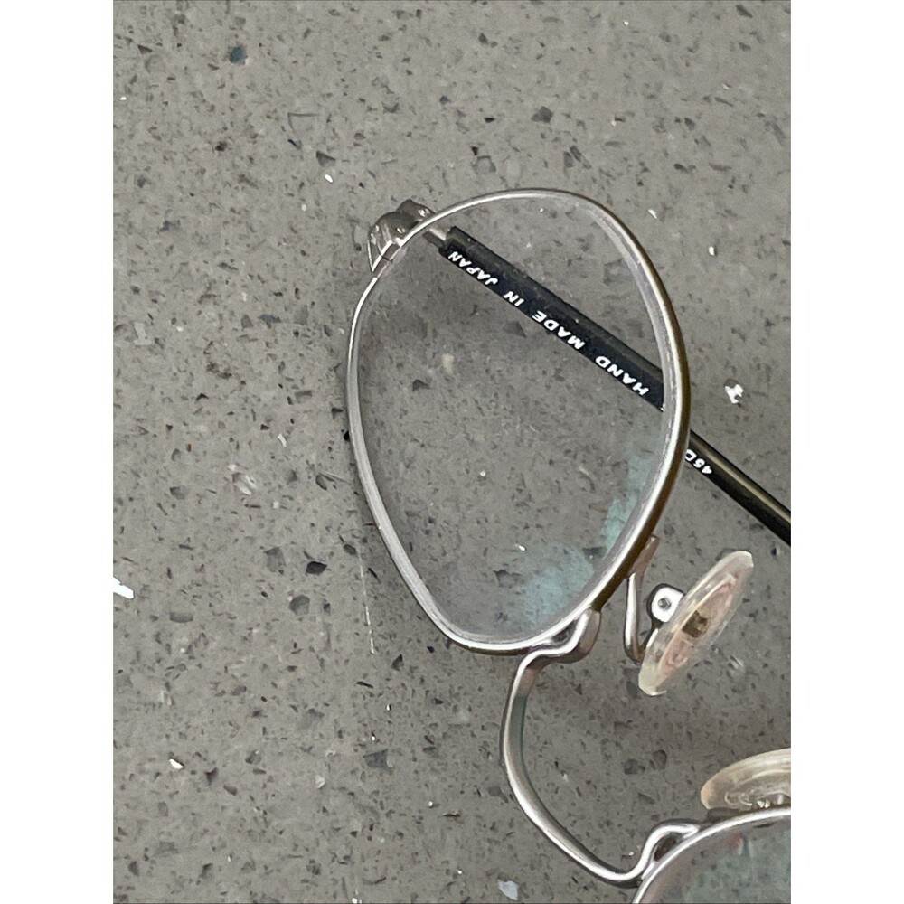 Koh Sakai Eyeglass Frames ONLY KS 9408 2 SLV Silver 45-23-145 Handmade in Japan - Picture 12 of 12